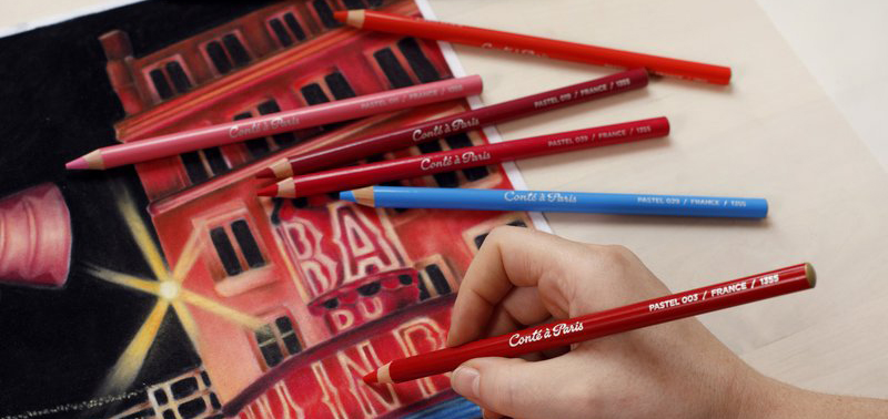 Conte' Pastel Pencils 1355