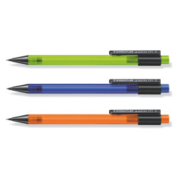 Staedtler Portamina 0.7 Mm Con Gommino – Matita Meccanica Con Impugnatura Antiscivolo E Clip Metallica