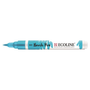 TALENS ECOLINE BRUSHPEN  N. 551 BLU CIELO CHIARO