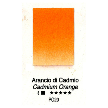 ACQUERELLO FORESTO ½ GODET SERIE 3 H03 ARANCIO DI CADMIO