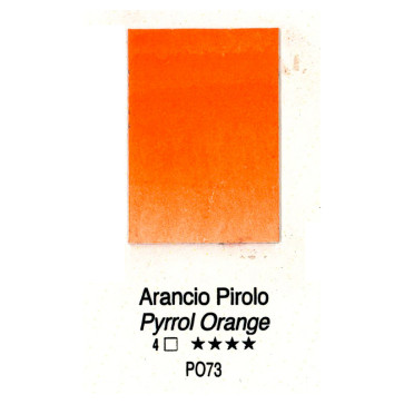 ACQUERELLO FORESTO ½ GODET SERIE 4 H29 ARANCIO PIROLO