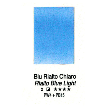 ACQUERELLO FORESTO ½ GODET SERIE 2 H31 BLU RIALTO CHIARO