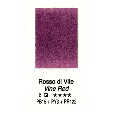 ACQUERELLO FORESTO ½ GODET SERIE 2 H38 ROSSO DI VITE