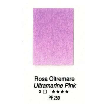 ACQUERELLO FORESTO ½ GODET SERIE 3 H40 ROSA OLTREMARE
