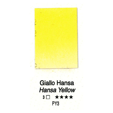 ACQUERELLO FORESTO ½ GODET SERIE 3 H57 GIALLO HANSA