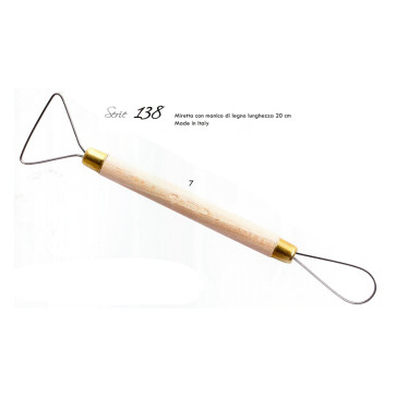 MIRETTA MANICO IN LEGNO 20 cm N. 7