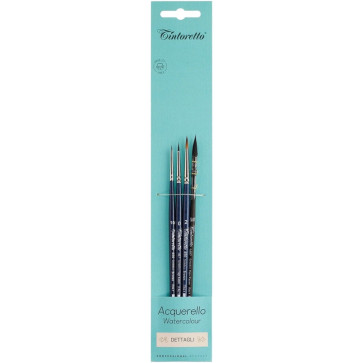 SET PENNELLI ACQUERELLO DETTAGLIO 450/0,10 450/2 1407/0.5 107/0