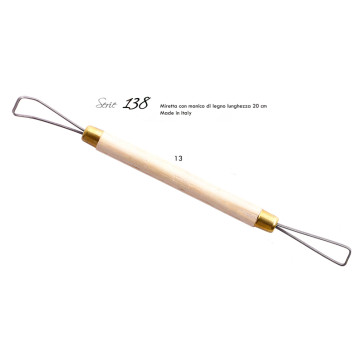 MIRETTA MANICO IN LEGNO 20 cm N. 13