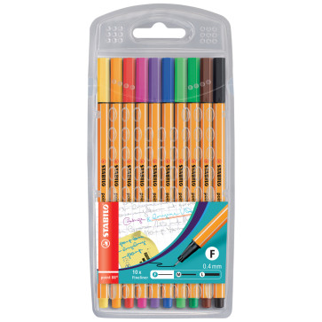 STABILO POINT 88 ASTUCCIO DA 10 COLORI