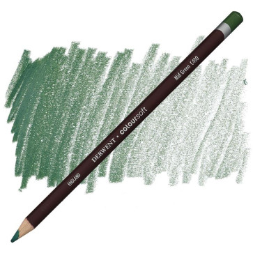 MATITA DERWENT COLOURSOFT C400 MID GREEN