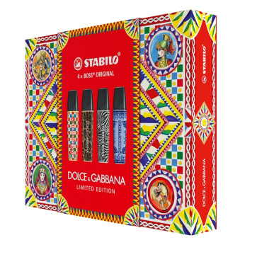 EVIDENZIATORI STABILO BOSS DOLCE & GABBANA LIMITED EDITION