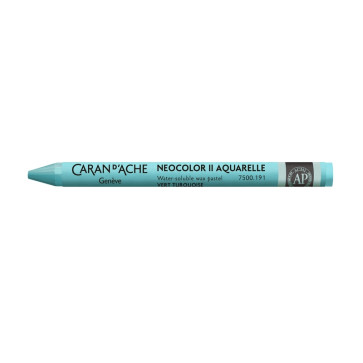 PASTELLO CARAN D'ACHE NEOCOLOR II 191 TURQUOISE GREEN