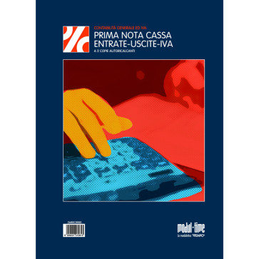 PRIMA NOTA CASSA IVA MODULI AUTOCALCANTI 2 COPIE 24X21