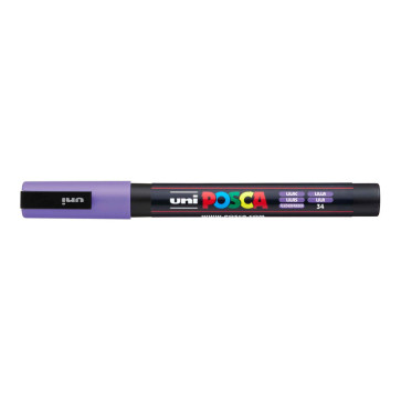UNI POSCA FINE PC-3M 1.3 mm COLORE 34 LILLA