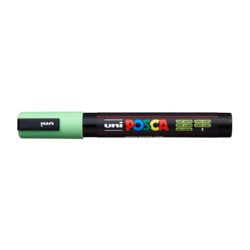 UNI POSCA MEDIO PC-5M 2.5mm COLORE 5 VERDE CHIARO