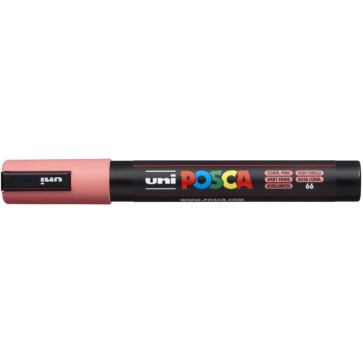 UNI POSCA MEDIO PC-5M 2.5mm COLORE 66 ROSA CORALLO