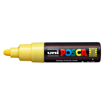 UNI POSCA LARGE PC-7M 4.5-5.5mm COLORE 2 GIALLO