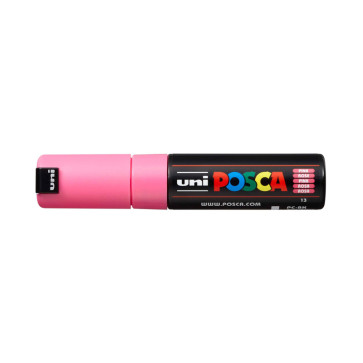 UNI POSCA SCALPELLO PC-8K 8.0mm COLORE ROSA 13