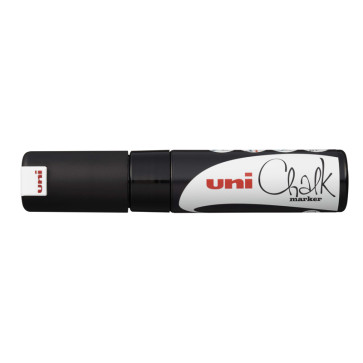 UNI CHALK MARKER 8K 8.0 mm COLORE NERO