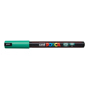 UNI POSCA PENNA PC-1MR/MD 0.7mm COLORE VERDE 6