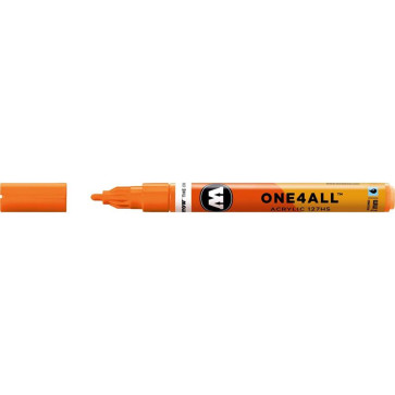 MOLOTOW MARKER 127HS PUNTA 2mm 218 NEON ORANGE FLUORESCENT