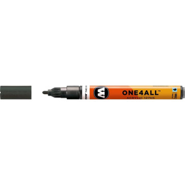MOLOTOW MARKER 127HS PUNTA 2mm 223 METALLIC BLACK