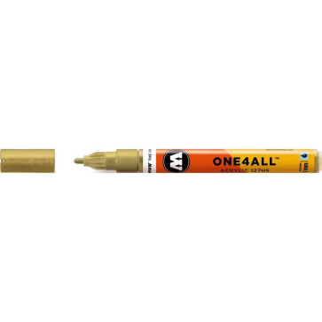 MOLOTOW MARKER 127HS PUNTA 2mm 228 METALLIC GOLD
