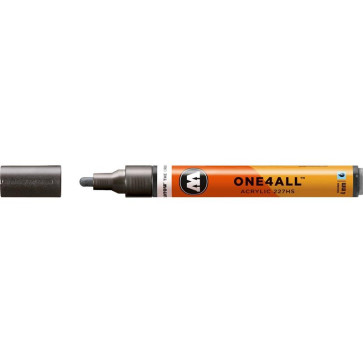 MOLOTOW MARKER 227HS PUNTA 4mm 223 METALLIC BLACK