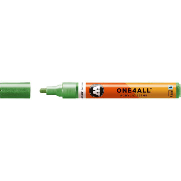 MOLOTOW MARKER 227HS PUNTA 4mm 226 METALLIC LIGHT GREEN