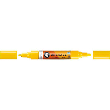 MOLOTOW MARKER 227HS TWIN PUNTE 4mm/1.5mm 006 ZINC YELLOW