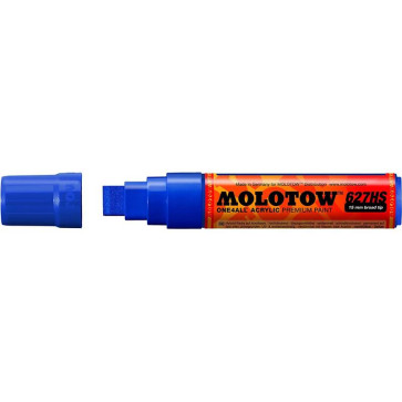MOLOTOW MARKER 627HS PUNTA 15mm 204 TRUE BLUE