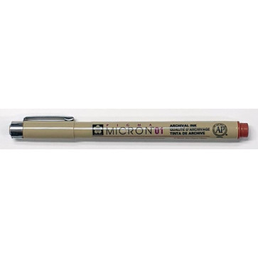 PENNA SAKURA PIGMA MICRON 01 MARRONE TRATTO 0.25 mm