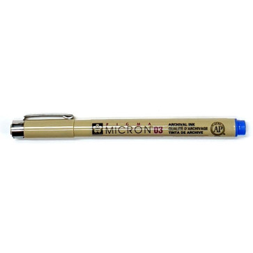 PENNA SAKURA PIGMA MICRON 03 BLU TRATTO 0.35 mm