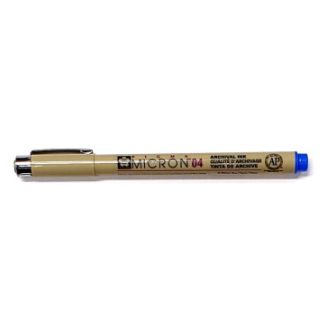 PENNA SAKURA PIGMA MICRON 04 BLU TRATTO 0.4 mm