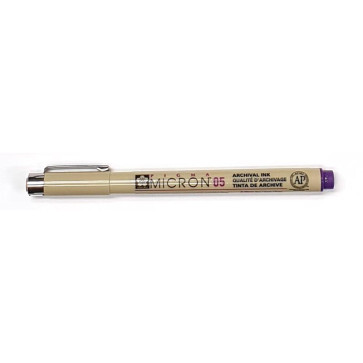 PENNA SAKURA PIGMA MICRON 05 VIOLA TRATTO 0.45 mm
