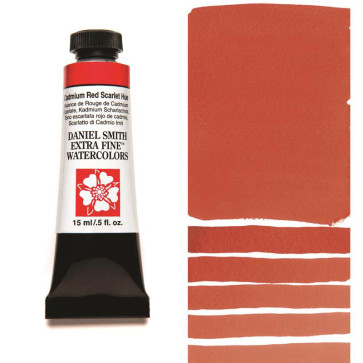 ACQUERELLO DANIEL SMITH 15ml S3 CADMIUM RED SCARLET HUE