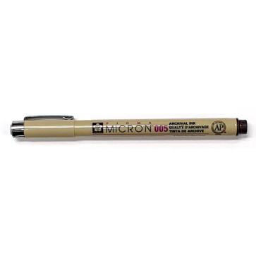 PENNA SAKURA PIGMA MICRON 005 SEPPIA TRATTO 02 mm
