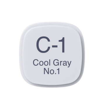 PENNARELLO COPIC MARKER C1 COOL GRAY 1