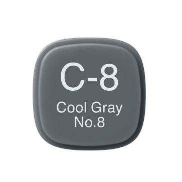 PENNARELLO COPIC MARKER C8 COOL GRAY 8