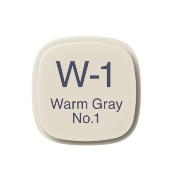 PENNARELLO COPIC MARKER W1 WARM GRAY 1