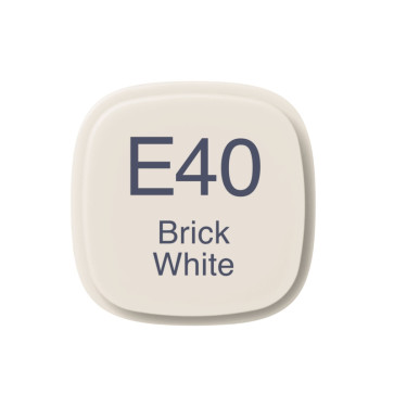 PENNARELLO COPIC MARKER E40 BRICK WHITE