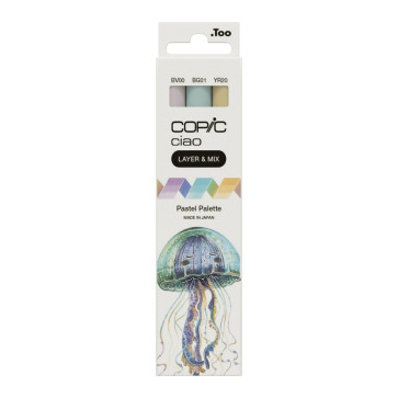 COPIC CIAO SET 3 PENNARELLI LAYER & MIX PASTEL