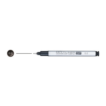 COPIC MULTILINER SP NERO 0.2 mm