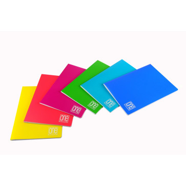 QUADERNONE ONE COLOR A4 21X29,7 QUADRETTO 5mm CON MARGINI RQ