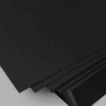 FOGLIO CARTONCINO NERO NOTTURNO 70x100 cm 250 g/m²
