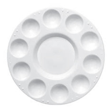TAVOLOZZA IN PLASTICA ROTONDA Ø 17 cm 10 INCAVI