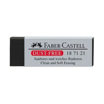 GOMMA PER MATITA FABER CASTELL DUST-FREE NERA 62x22x12 mm