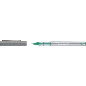 FABER CASTELL FREE INK ROLLER FINE 0.7 mm GREEN