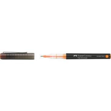 FABER CASTELL FREE INK ROLLER BROAD 1.5 mm ORANGE