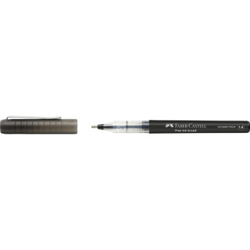 FABER CASTELL FREE INK ROLLER BROAD 1.5 mm BLACK